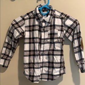 Carters flannel shirt and corduroy pants size 5